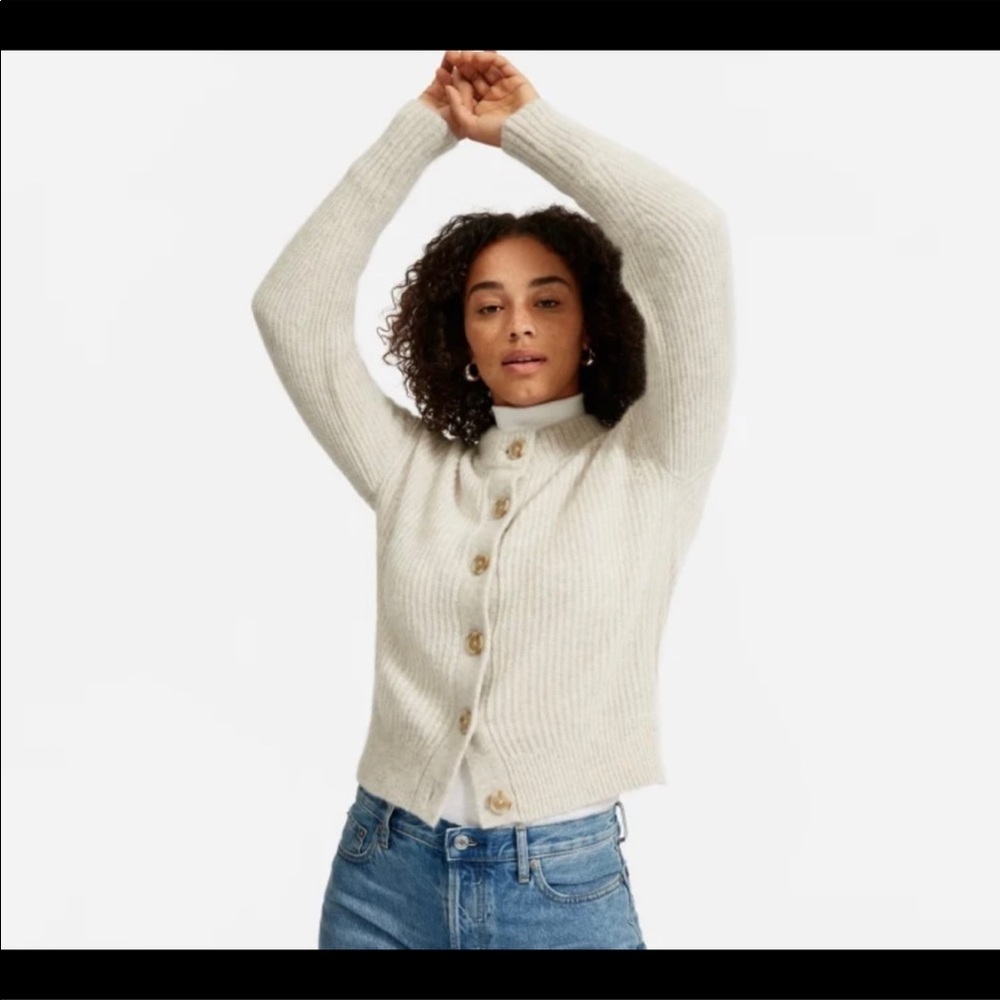 ISO Everlane Alpaca Cardigan in any colors, size medium!